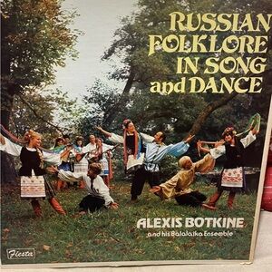 Russian folklore in song and dance LP